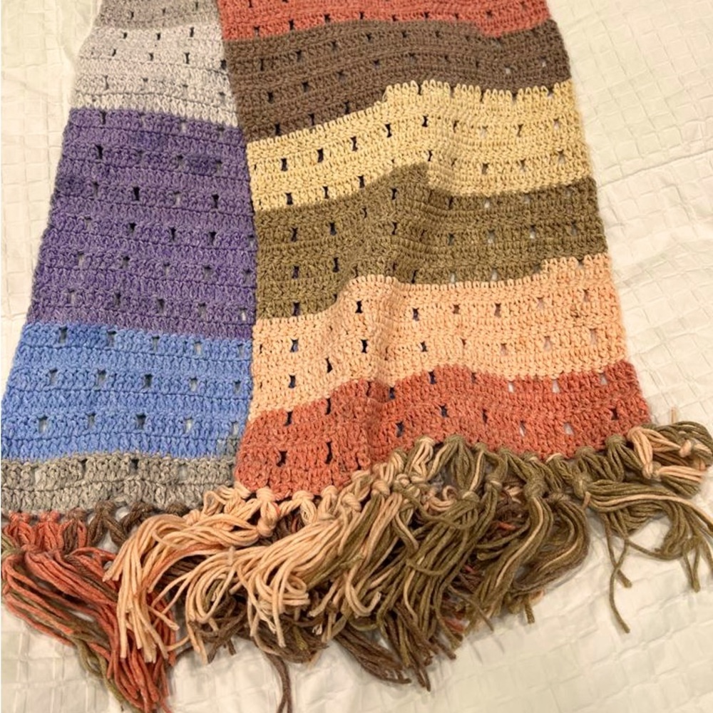 Multicolor 47 inch scarf